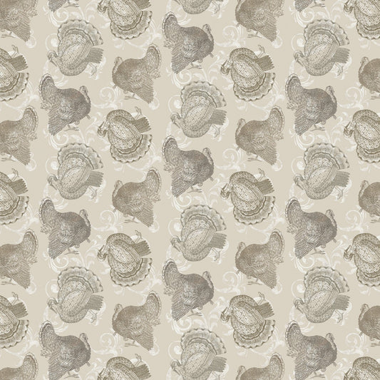 Turkey Time Fabric Collection - 8 Fat Quarter Bundle