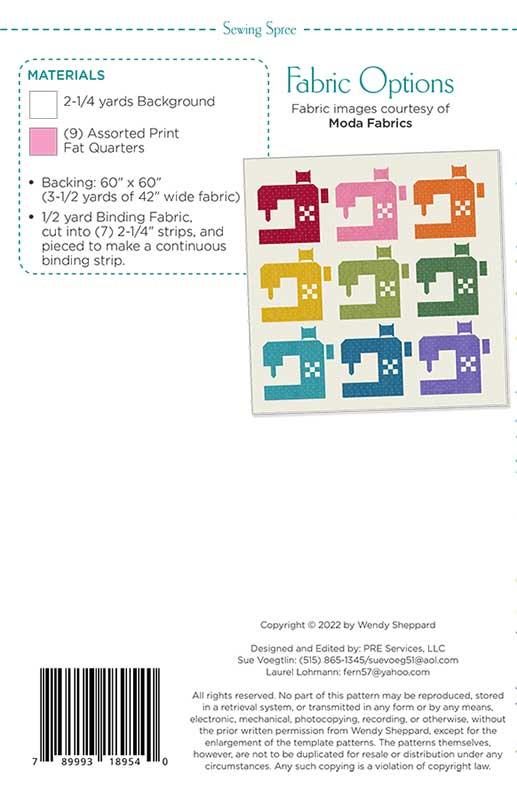 Sewing Spree Pattern