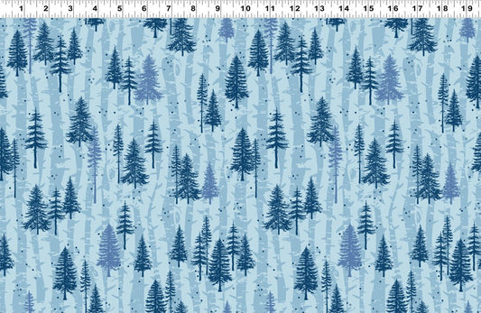 CW Winter Flannel Boreal Denim